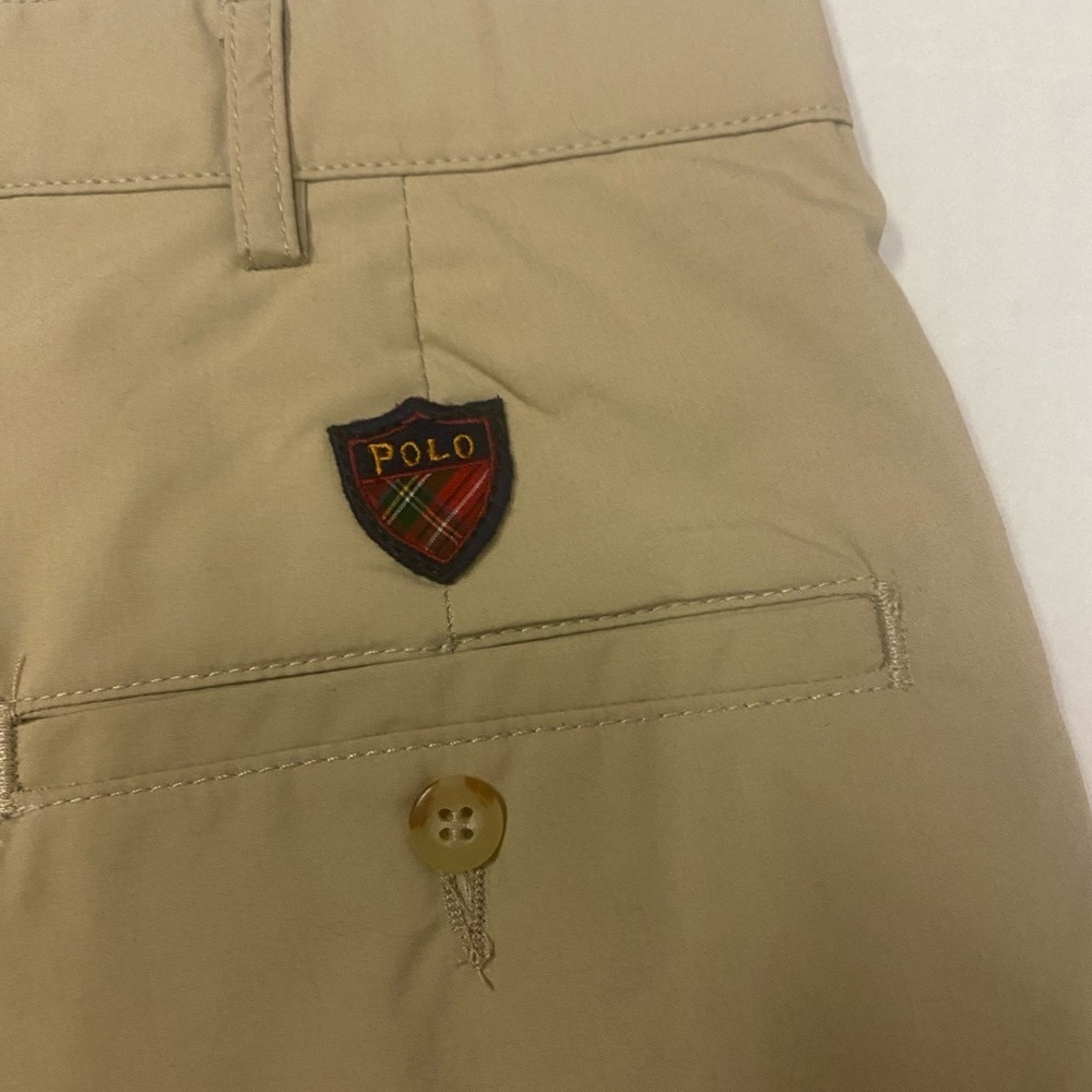 VTG Polo Ralph Lauren Men's Khaki Golf Shorts Shorts Size 36 - Picture 4 of 7